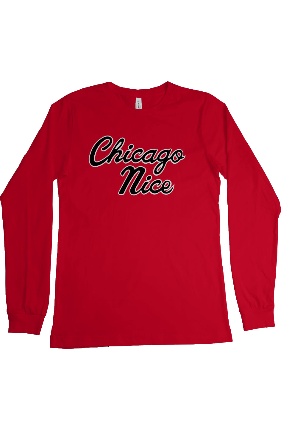 Chicago Nice Script LS Tee