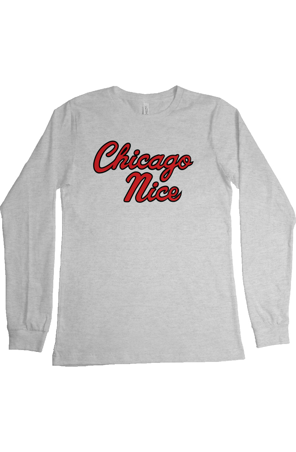 Chicago Nice Script LS Tee