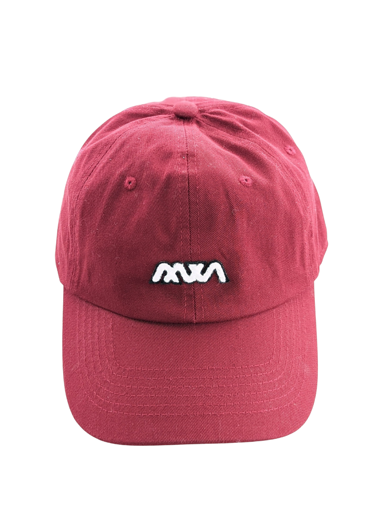 Midwestern Dad Hat (Burgundy)