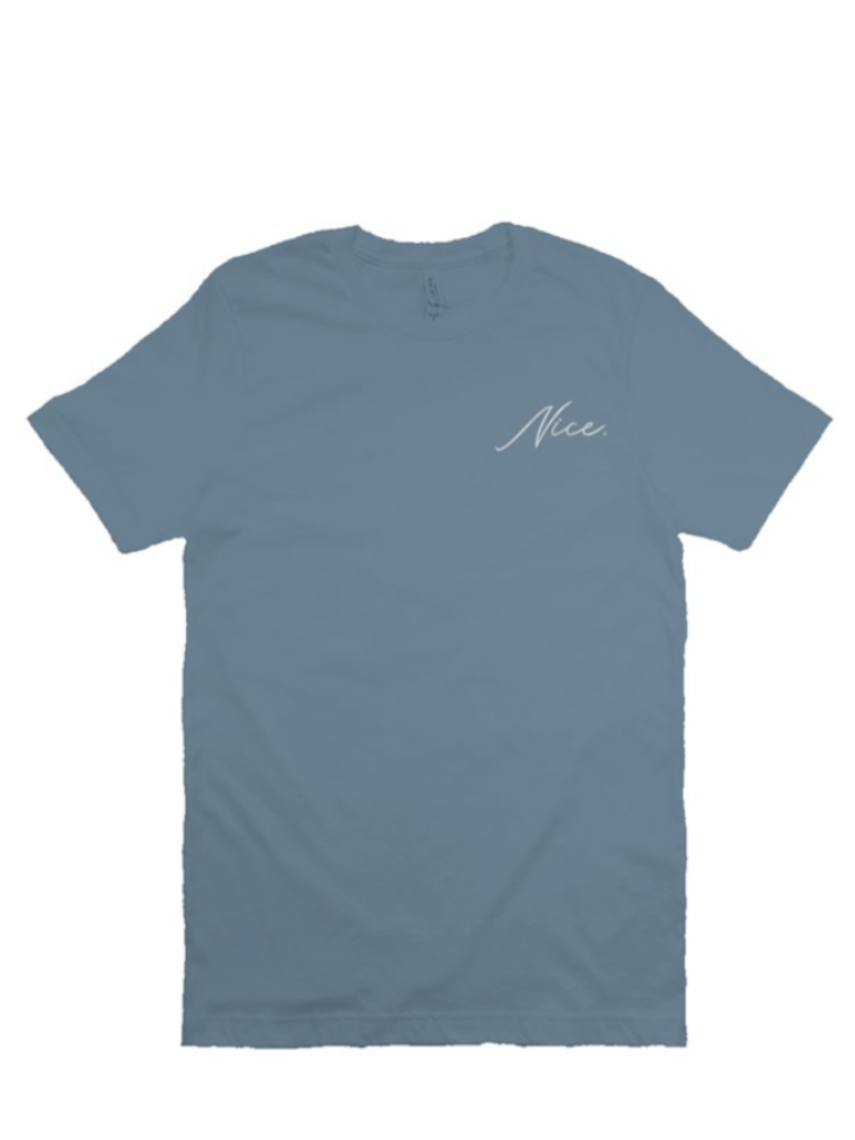 Nice Tee (Cool Blue)