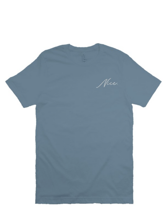 Nice Tee (Cool Blue)