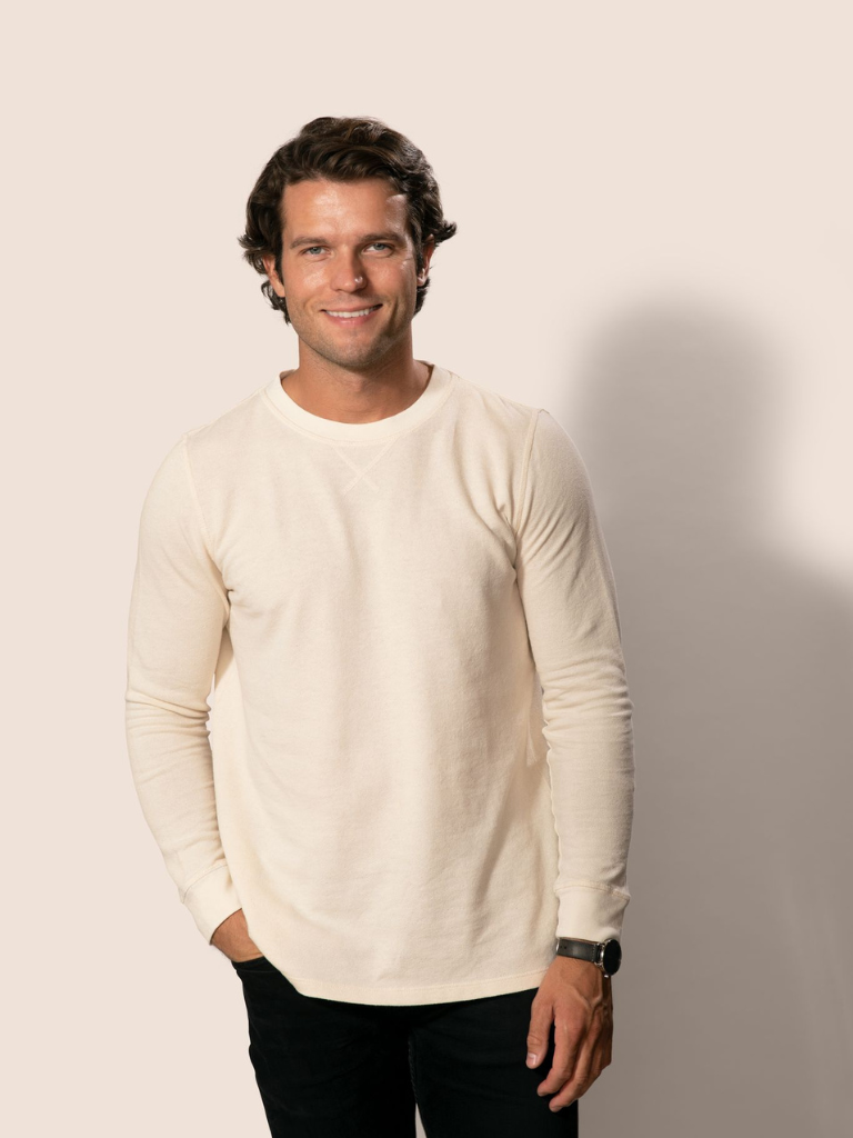 Pique Knit Long Sleeve