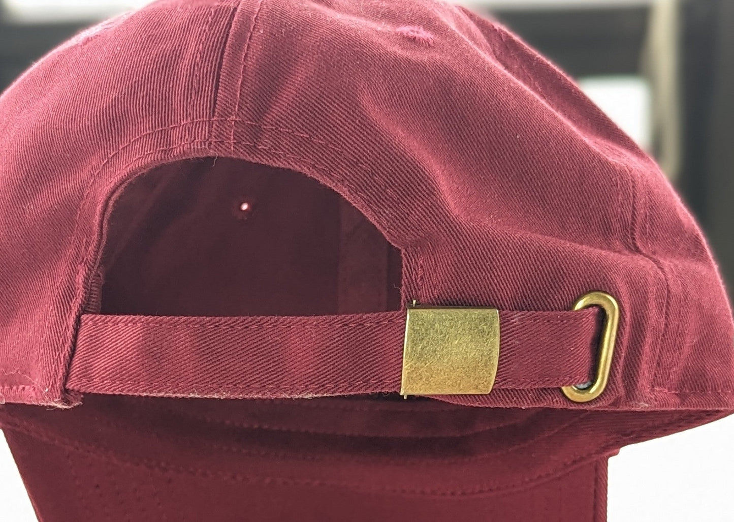 Midwestern Dad Hat (Burgundy)