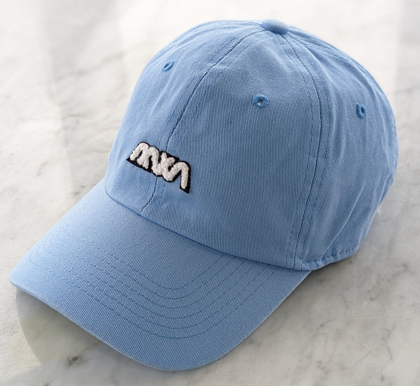 Midwestern Dad Hat (Sky Blue)